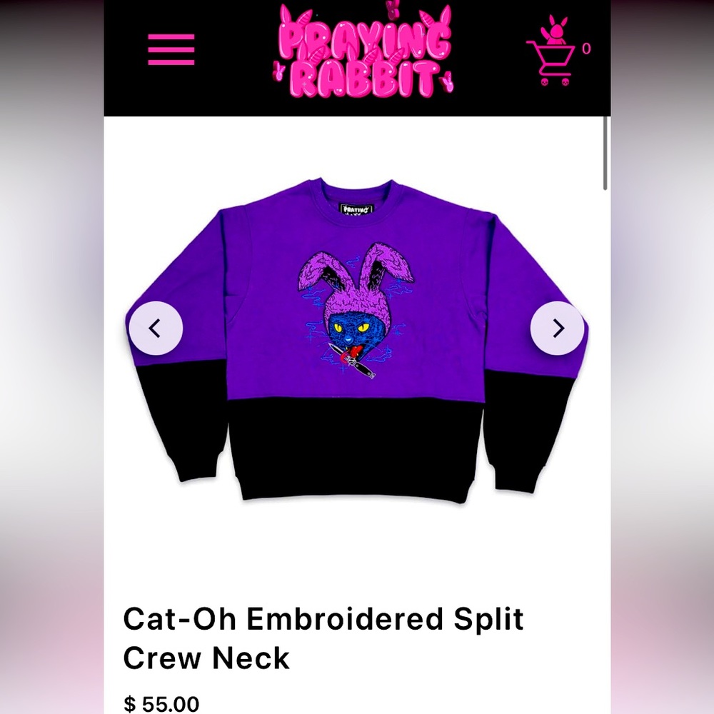 Split Crew Neck